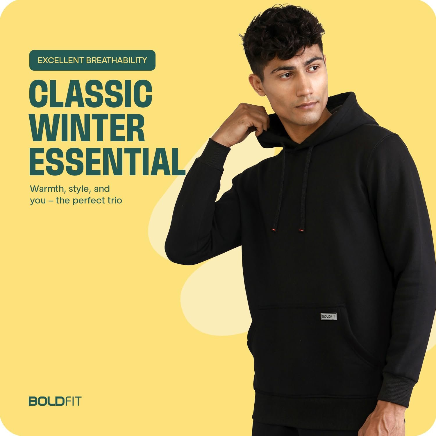 Hoodies for Men Stylish Sweatshirt for Men Black Hoodie for Men Cotton Hoodies for Men Branded Men Hoodies for Running, Gym Warm Travel Hoodies for Men Pullover Hoodies for Boys -Black M