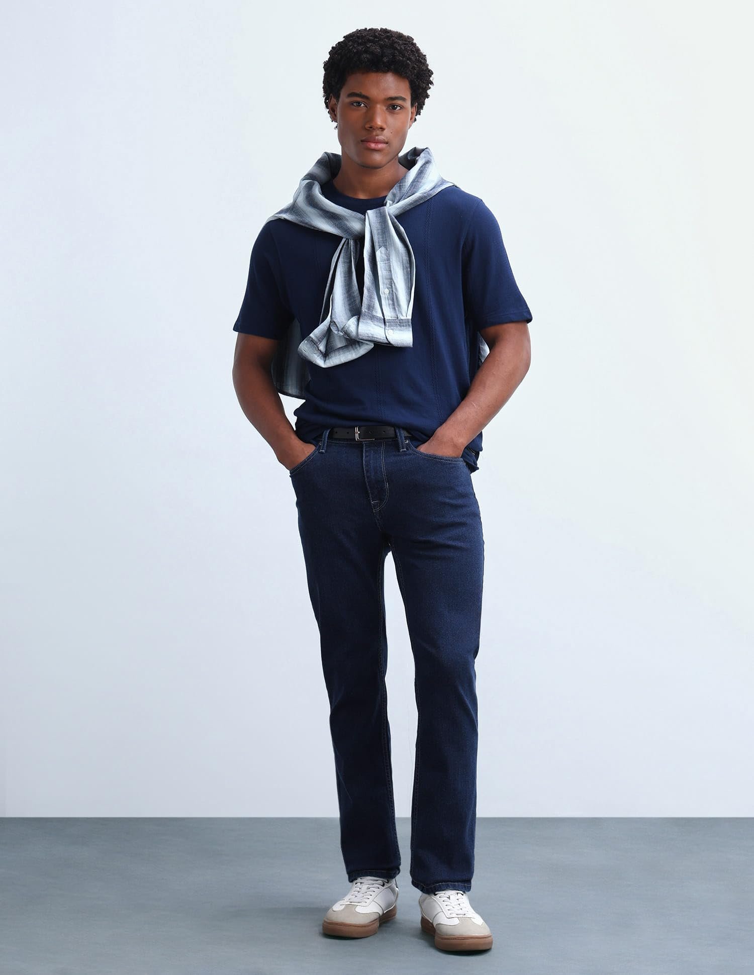 Freddie Slim Straight Fit Jeans (FMJEN6697_Indigo)