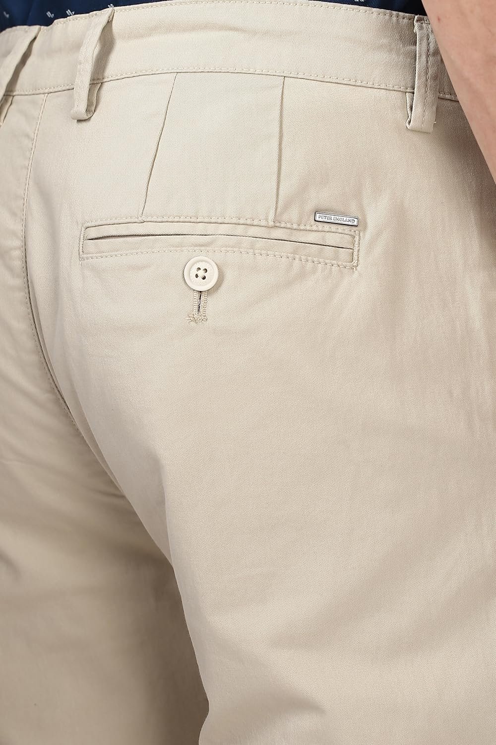 Men's Mid Rise Slim Casual Pants (PCTFSSSB363763_Beige